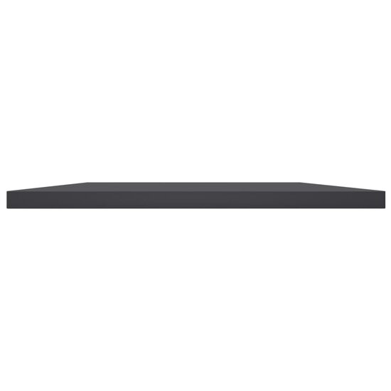 Wandschappen 40X40X1,5 Cm Bewerkt Hout Grijs 8 40 x 40 x 1.5 cm
