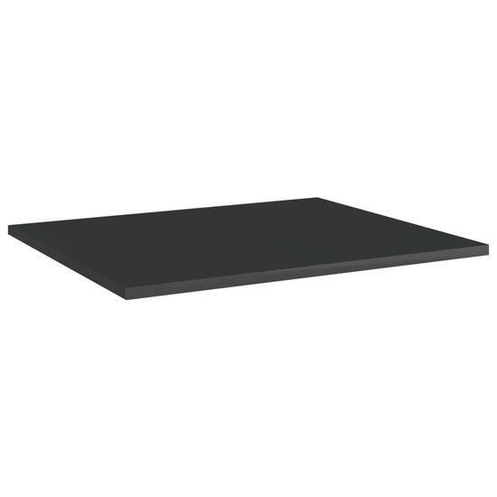 Wandschappen 60X50X1,5 Cm Bewerkt Hout Hoogglans Zwart 8 60 x 50 x 1.5 cm