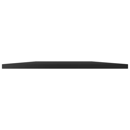 Wandschappen 60X50X1,5 Cm Bewerkt Hout Hoogglans Zwart 8 60 x 50 x 1.5 cm