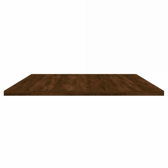Wandschappen 4 st 100x50x1,5 cm bewerkt hout bruin eikenkleur