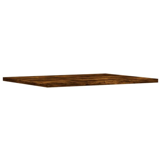 Wandschappen 4 st 40x50x1,5 cm bewerkt hout gerookt eikenkleur