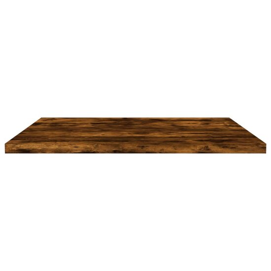 Wandschappen 4 st 40x50x1,5 cm bewerkt hout gerookt eikenkleur