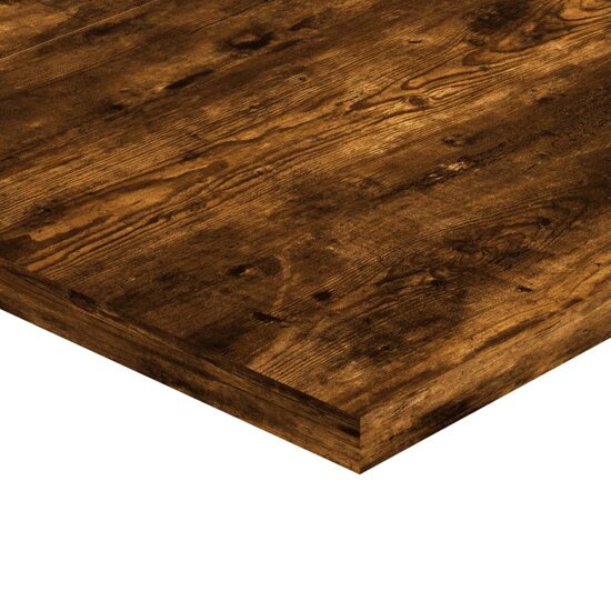 Wandschappen 4 st 40x50x1,5 cm bewerkt hout gerookt eikenkleur