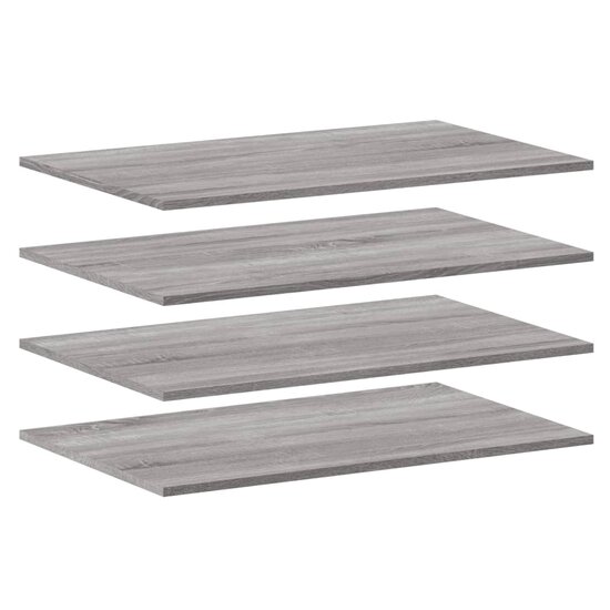 Wandschappen 80X50X1,5 Cm Bewerkt Hout Eiken Grijs Sonoma 4 80 x 50 x 1.5 cm