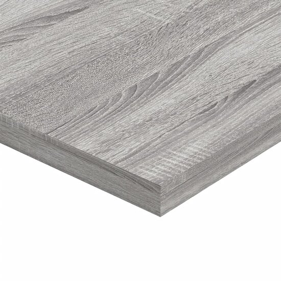 Wandschappen 80X50X1,5 Cm Bewerkt Hout Eiken Grijs Sonoma 4 80 x 50 x 1.5 cm