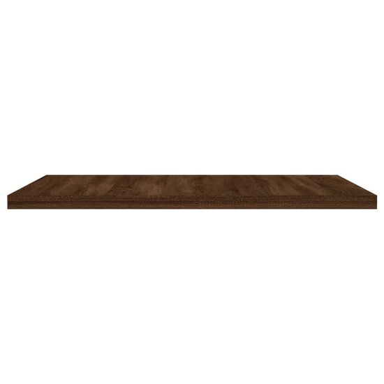 Wandschappen 40X40X1,5 Cm Bewerkt Hout Bruin Eikenkleur 40 x 40 x 1.5 cm