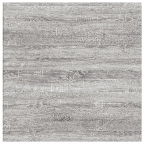 Wandschappen 40X40X1,5 Cm Bewerkt Hout Eiken Grijs Sonoma 40 x 40 x 1.5 cm