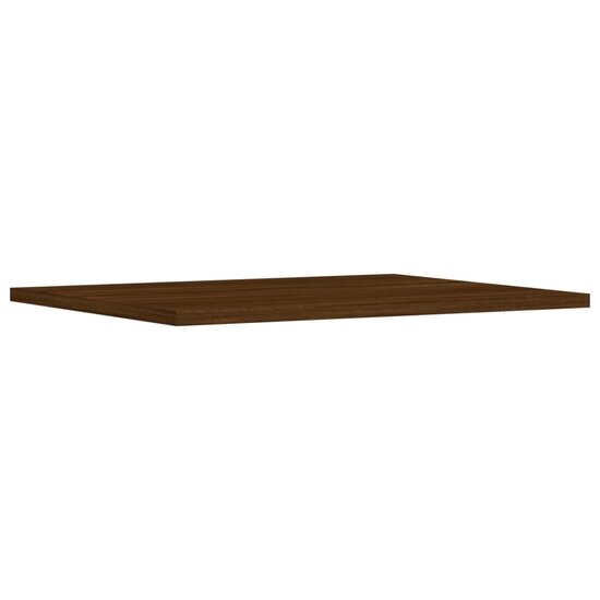 Wandschappen 40X50X1,5 Cm Bewerkt Hout Bruin Eikenkleur 40 x 50 x 1.5 cm