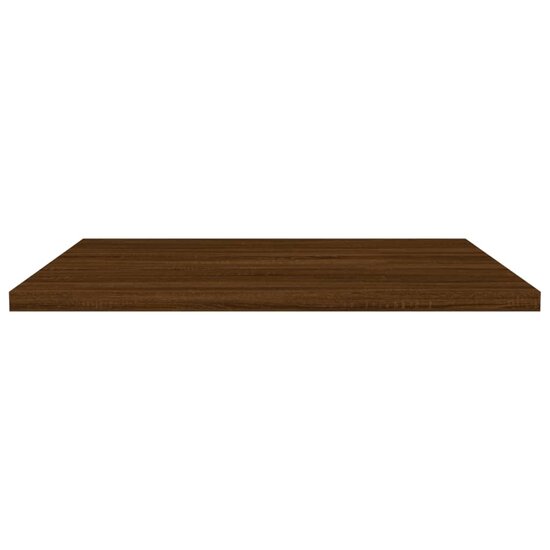 Wandschappen 40X50X1,5 Cm Bewerkt Hout Bruin Eikenkleur 40 x 50 x 1.5 cm