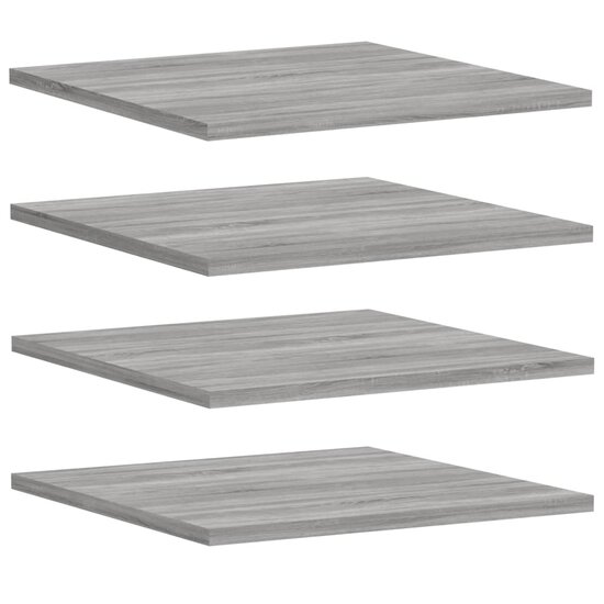 Wandschappen 40X50X1,5 Cm Bewerkt Hout Eiken Grijs Sonoma 40 x 50 x 1.5 cm