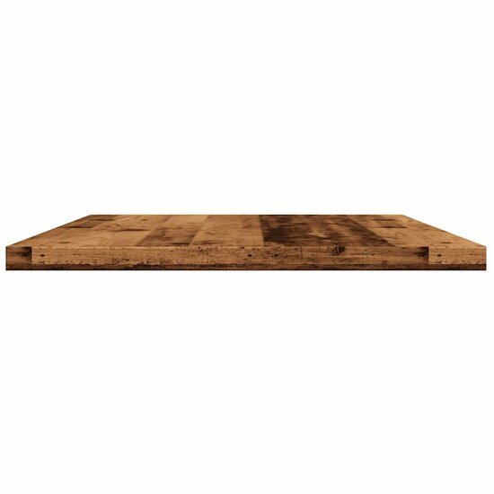 Wandschappen 40X30X1,5 Cm Bewerkt Hout Kleurig Oud Hout 40 x 30 x 1.5 cm
