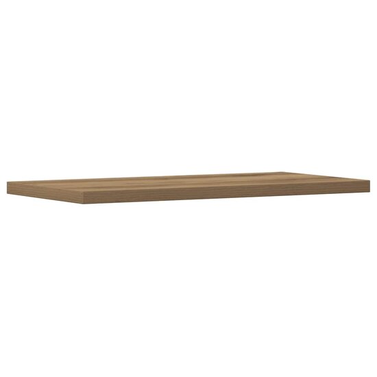 Wandschappen 40X20X1,5 Cm Bewerkt Hout Artisanaal Eiken Artisanaal Eikenkleurig 40 x 20 x 1.5 cm