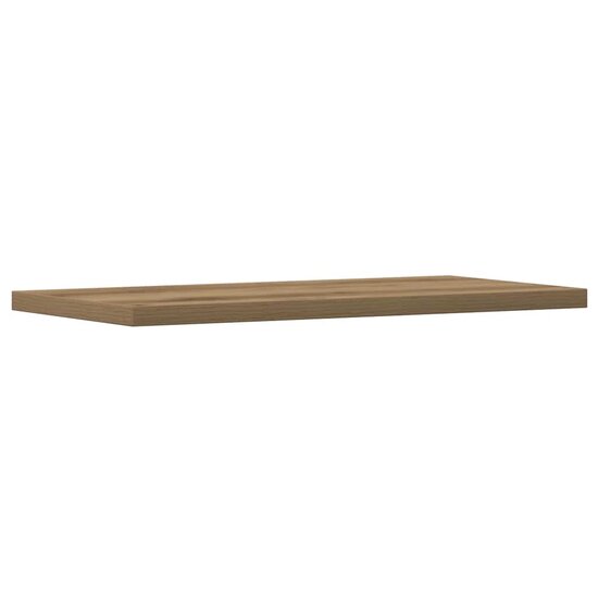 Wandschappen 40X20X1,5 Cm Bewerkt Hout Artisanaal Eiken Artisanaal Eikenkleurig 40 x 20 x 1.5 cm