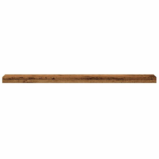 Wandschappen 40X20X1,5 Cm Bewerkt Hout Kleurig Oud Hout 40 x 20 x 1.5 cm