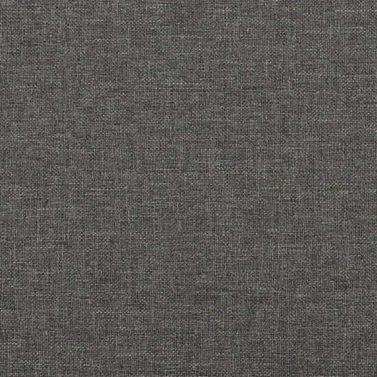 Pocketveringmatras 90x190x20 cm stof donkergrijs