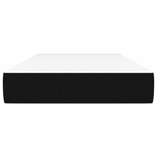 Pocketveringmatras 90x190x20 cm stof zwart