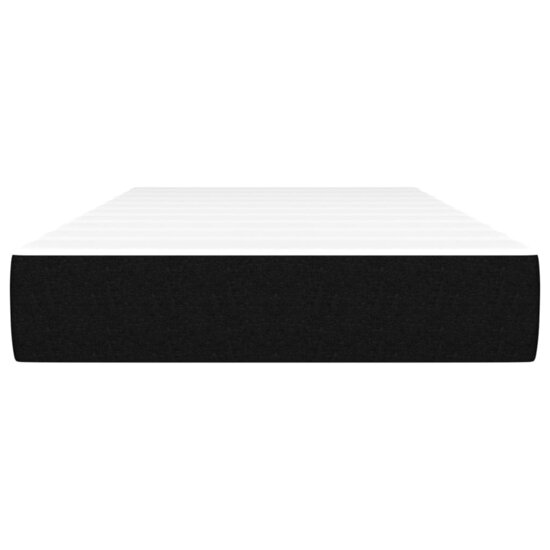 Pocketveringmatras 100X200X20 Cm Stof 100 x 200 cm Zwart