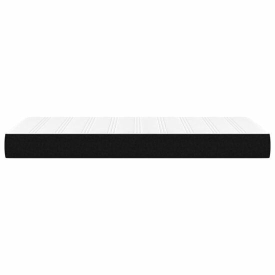Pocketveringmatras 100X200X20 Cm Stof 100 x 200 cm Zwart