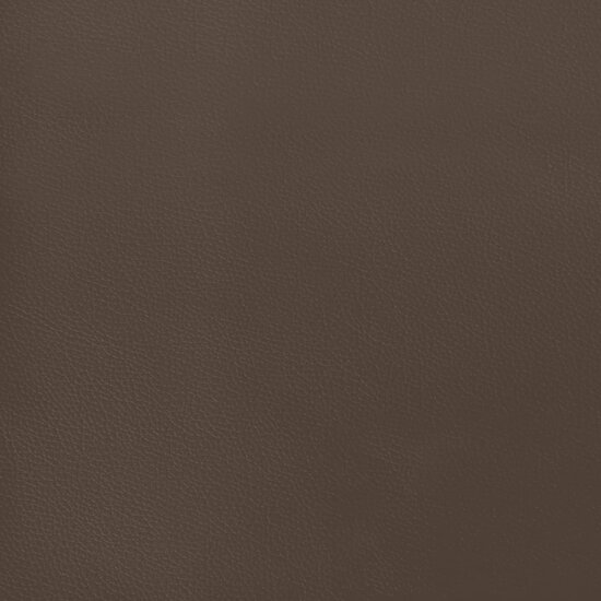 Pocketveringmatras 100x200x20 cm kunstleer bruin
