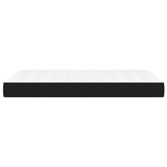 Pocketveringmatras 120X200X20 Cm Stof 120 x 200 cm Zwart