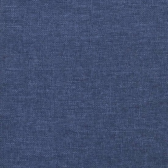 Pocketveringmatras 140X190X20 Cm Stof 140 x 190 cm Blauw