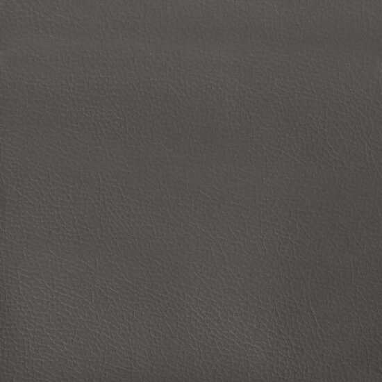 Pocketveringmatras 140X200X20 Cm Kunstleer 140 x 200 cm Grijs