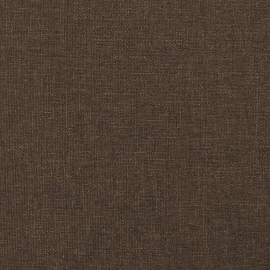 Pocketveringmatras 160x200x20 cm stof donkerbruin
