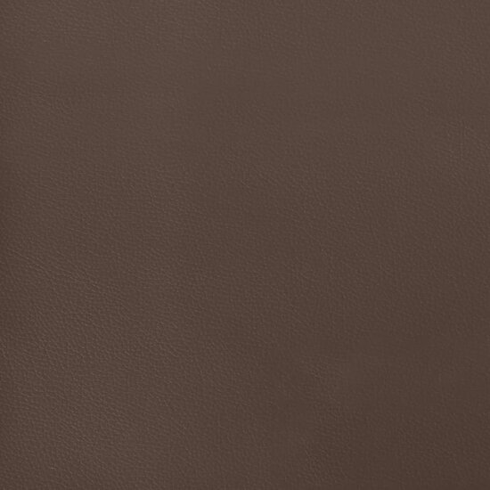 Pocketveringmatras 180X200X20 Cm Kunstleer 180 x 200 cm Bruin