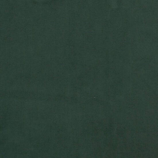 Pocketveringmatras 100x200x20 cm fluweel donkergroen