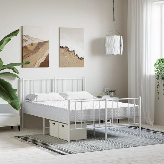 Schuimmatras Hardheid H2 H3 Wit 140 x 190 cm