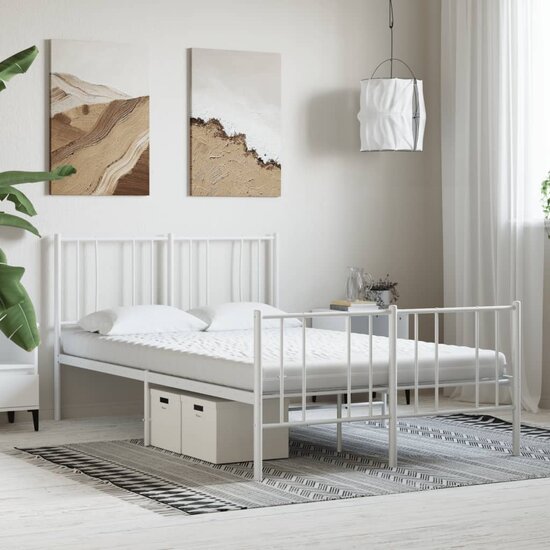 Schuimmatras 7 zones hardheid 20 ILD 140x200 cm wit