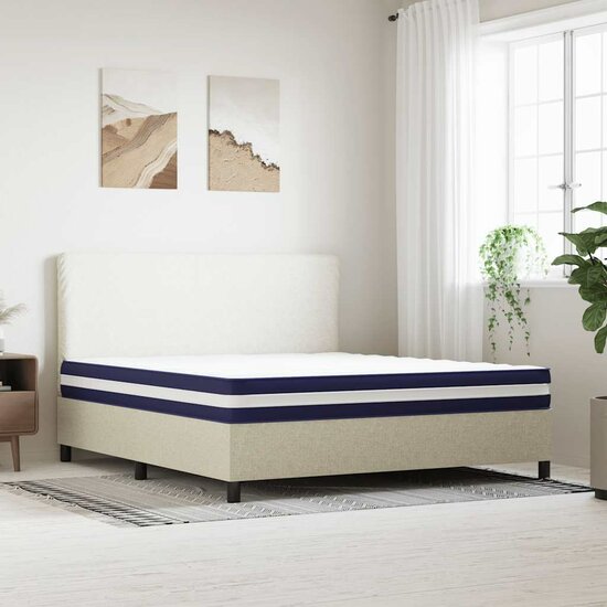 Pocketveringmatras middelhard-hard 180x200 cm