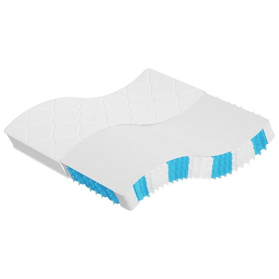 Pocketveringmatras middelhard-hard 200x200 cm