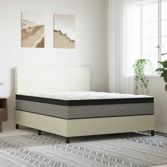 Pocketveringmatras Middelhard-Plus Super King Size 160 x 200 cm