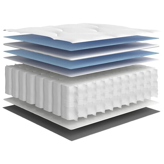 Pocketveringmatras Middelhard 120 x 200 cm