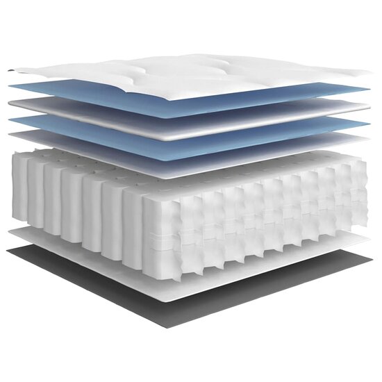 Pocketveringmatras Voor Kinderen Middelhard 80 x 160 cm