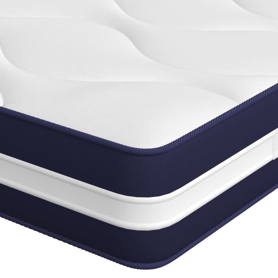 Pocketveringmatras middelhard-hard 90x190 cm Single Size