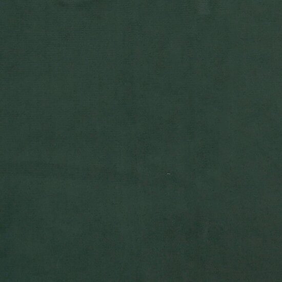 Pocketveringmatras 120X190X20 Cm Fluweel Donkergroen 120 x 190 cm