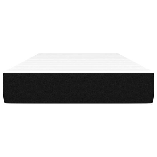 Pocketveringmatras 120X190X20 Cm Stof 120 x 190 cm Zwart