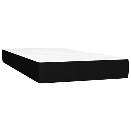 Pocketveringmatras Voor Kinderen Stof 80 x 160 cm Zwart