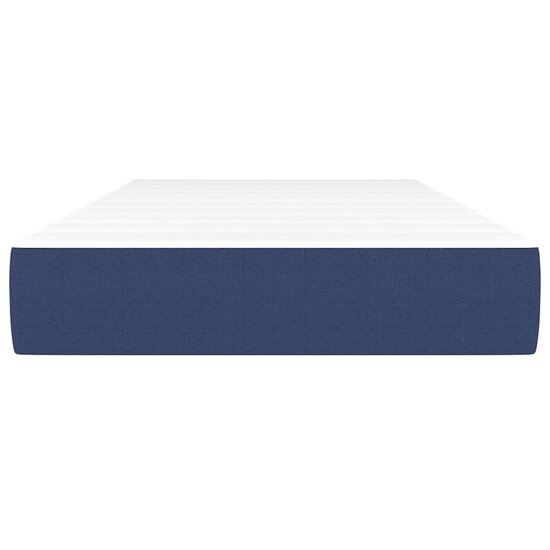 Pocketveringmatras voor kinderen 80x160 cm stof blauw