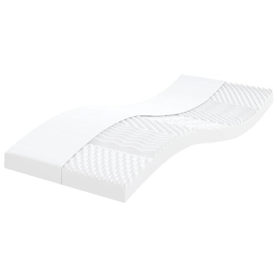 Schuimmatras Voor Kinderen 7 Zone Hardheid 20 Ild Wit 1 80 x 160 cm