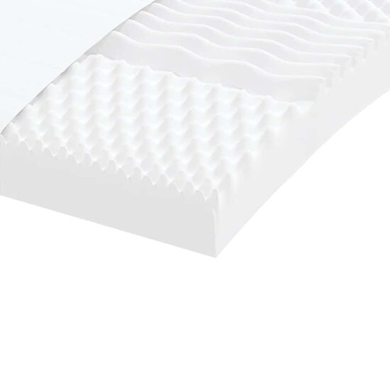 Schuimmatras Voor Kinderen 7 Zone Hardheid 20 Ild Wit 1 80 x 160 cm