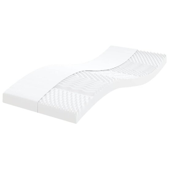 Schuimmatras 7 Zones Hardheid 20 Ild Wit 1 90 x 220 cm