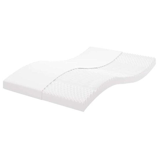 Schuimmatras 7 Zones Hardheid 20 Ild Wit 1 120 x 220 cm