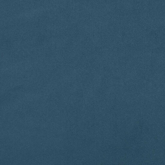 Pocketveringmatras 160X210X20 Cm Fluweel Donkerblauw 160 x 210 cm