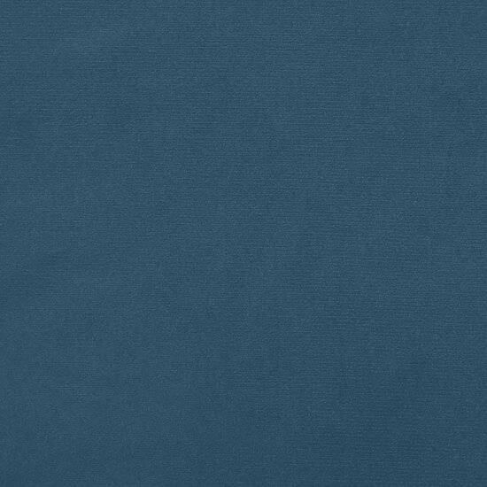 Pocketveringmatras 140X210X20 Cm Fluweel Donkerblauw 140 x 210 cm