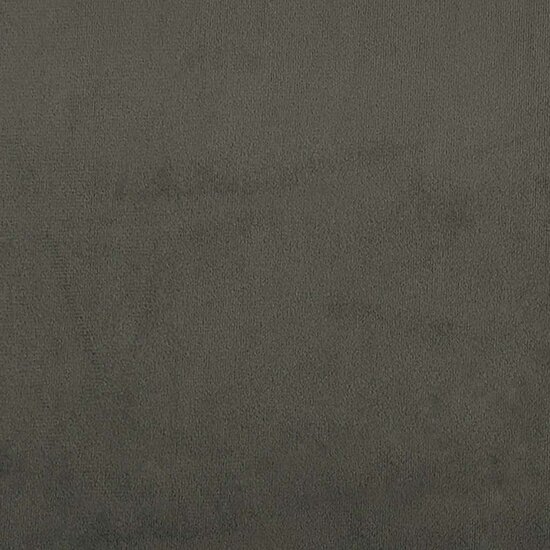 Pocketveringmatras 140x210x20 cm fluweel donkergrijs