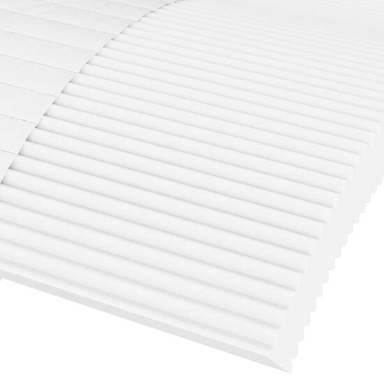 Schuimmatras hardheid H2 H3 90x220 cm wit