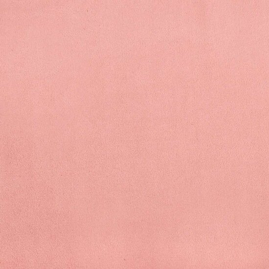 Pocketveringmatras 90x220x20 cm fluweel roze
